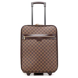 Louis Vuitton Marrom Damier Ebene Pegase 45 Marrom