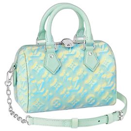 Louis Vuitton Stardust Green Empreinte Monogram Speedy 20 Vert