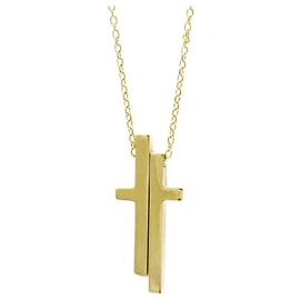 Collana incrociata separata Gucci D'oro