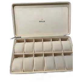 Boîte à montres Rolex pour 12 montres Gris Gris