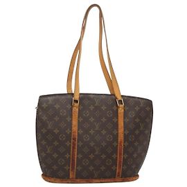 LOUIS VUITTON Bolsa Tote Babylone Monogram M51102 LV Auth 125578 Monograma