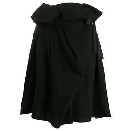 Comme Des Garcons Gonna di Lana Nera Comme des Garçons Nero