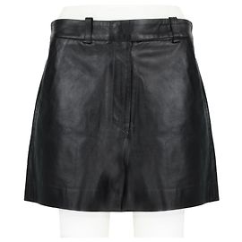 Leder Shorts von Proenza Schouler Schwarz