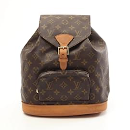 Louis Vuitton-Louis Vuitton Montsouris MM Backpack-Brown