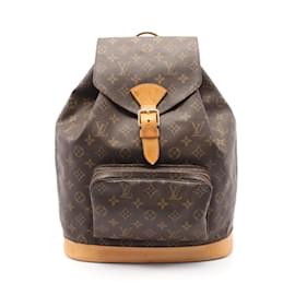 Louis Vuitton-Louis Vuitton Montsouris GM Monogram Backpack-Brown
