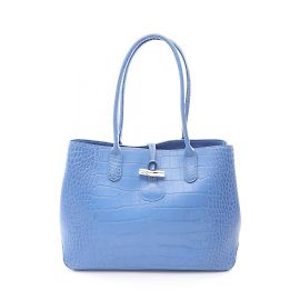 Sac à main Longchamp ROSEAU Bleu