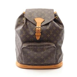 Louis Vuitton-Louis Vuitton Montsouris GM Backpack-Brown