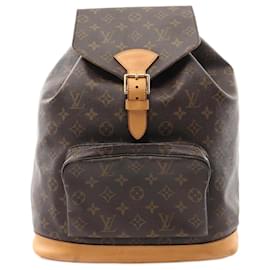 Louis Vuitton-Louis Vuitton Montsouris GM Backpack-Brown,Monogram