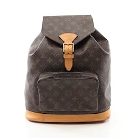 Louis Vuitton-Louis Vuitton Montsouris GM Backpack-Brown,Monogram