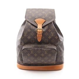 Louis Vuitton-Louis Vuitton Montsouris GM Backpack-Brown,Monogram