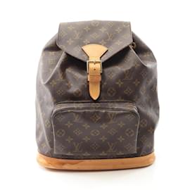 Louis Vuitton-Louis Vuitton Montsouris GM Monogram Backpack-Brown