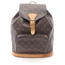 Louis Vuitton-Louis Vuitton Montsouris GM Monogram Backpack-Brown