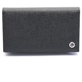 Bulgari-Bvlgari Man Bi-Fold Long Wallet-Black