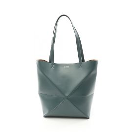Loewe Puzzle Medium Tote Bag Grün