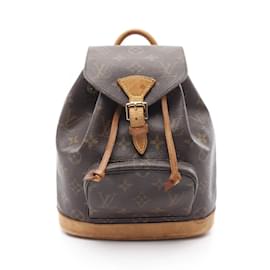 Louis Vuitton-Louis Vuitton Mini Montsouris Backpack-Brown,Monogram
