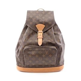 Louis Vuitton-Louis Vuitton Montsouris GM Monogram Backpack-Brown,Monogram
