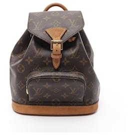 Louis Vuitton-Louis Vuitton Mini Montsouris Monogram Backpack-Brown