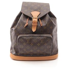 Louis Vuitton-Louis Vuitton Montsouris GM Backpack-Brown