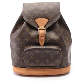 Louis Vuitton-Louis Vuitton Montsouris MM Backpack-Brown
