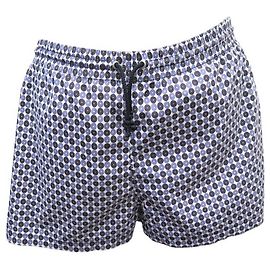 Hermès MAIÔ HERMES BOXER L T 46 AZUL SHORT MAIÔ AZUL ALGODÃO Azul