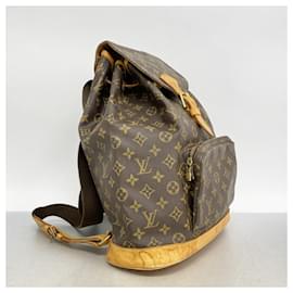 Louis Vuitton-Louis Vuitton Monogram Montsouris GM Backpack-Brown