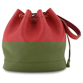 Hermès-Sac à épaule PM Hermes Market-Rouge