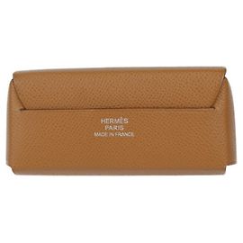 Hermès Estojo para Lábios Hermes Miroir Marrom