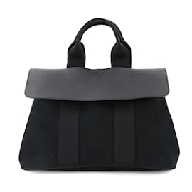 Hermès-Sac à main Hermes Valparaiso PM-Noir
