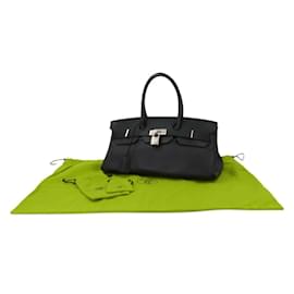 Hermès-Sac à main Hermès Birkin 42-Noir