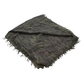 Écharpe Delta Feather Tiger grise Zadig & Voltaire Gris