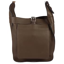 Hermès-Sac à main Hermes Marwari PM-Marron