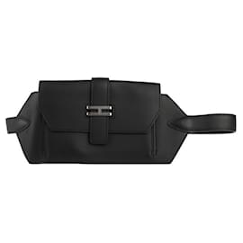 Hermès-Sac banane Hermes Elan Pocket 24-Noir