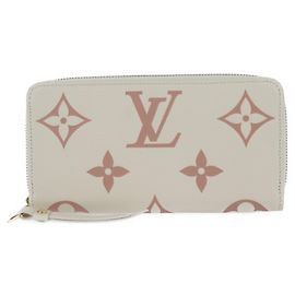 Carteira longa Monogram Empreinte Louis Vuitton Cru