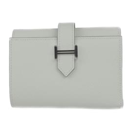 Hermès-Portefeuille tri-fold Hermes Bearn en Vert Fizz-Vert clair
