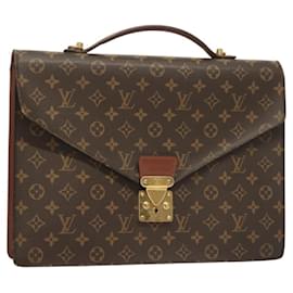 Louis Vuitton-LOUIS VUITTON Monogram Porte Documents Bandouliere Bag M53338 LV Auth th6094-Monogram