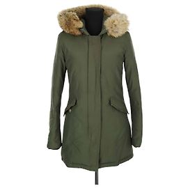 Woolrich Parka de algodón caqui Caqui