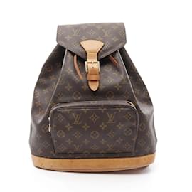 Louis Vuitton-Louis Vuitton Montsouris GM Monogram Backpack-Brown
