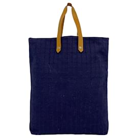 Hermès-Sac Tote Hermes Amedaba GM en toile violet-Violet