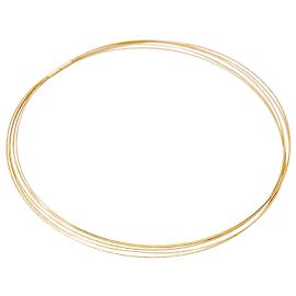 Collier DINH VAN, cinq câbles en or jaune. Autre