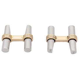 Van Cleef & Arpels cufflinks in yellow gold and steel. Other