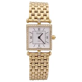 Montre Van Cleef & Arpels, "Classique", or jaune et diamants. Autre