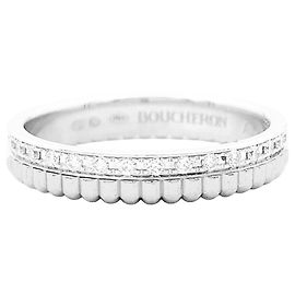 Alliance Boucheron "Quatre Radiant Edition" or blanc et diamants. Autre