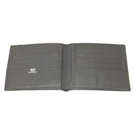 Hermès-Portefeuille en cuir Twill Hermes Citizen-Noir