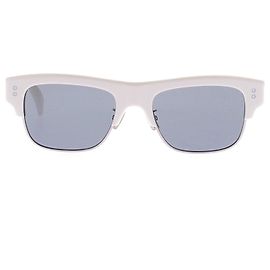 Kenzo Gafas de sol blancas "Boke Flower" Blanco