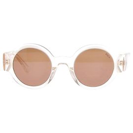 Ralph Lauren Gafas de sol redondas Blanco