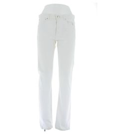 Jeans dritti bianchi Apc Bianco