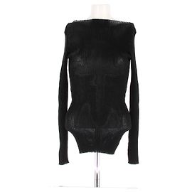 Autre Marque Top nero a maniche lunghe Nero