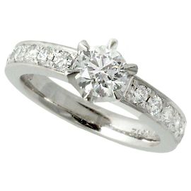 Autre Marque Platin-Diamantring PT900 6.5 Ohne Marke Andere