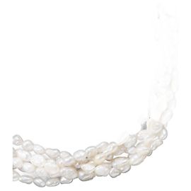 Autre Marque Collar de perlas para bebé Twist de agua dulce Blanco