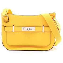 Hermès-Sac à épaule Jypsiere Mini Swift d'Hermès-Jaune